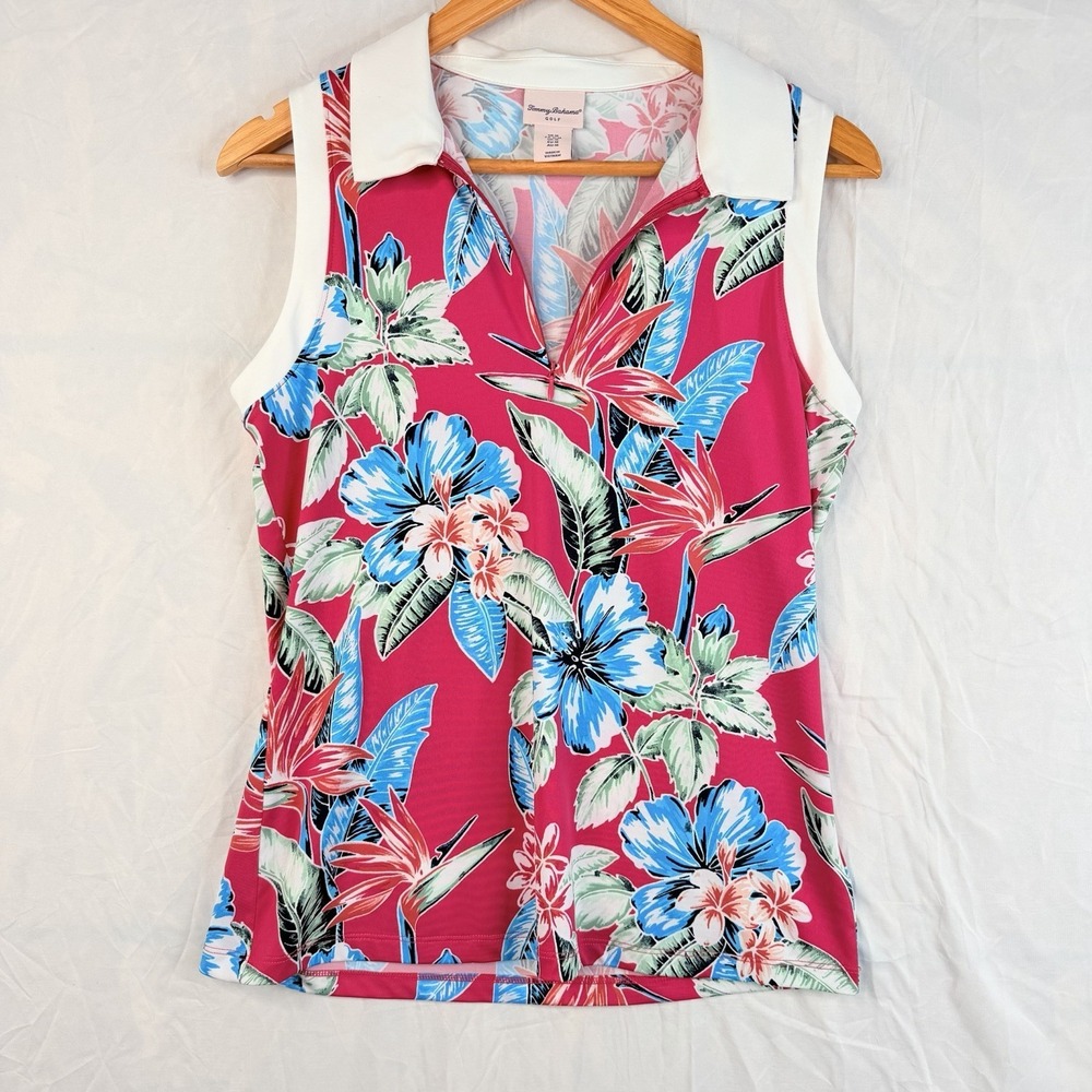 Women's Tommy Bahama Golf Shirt SZ- Medium